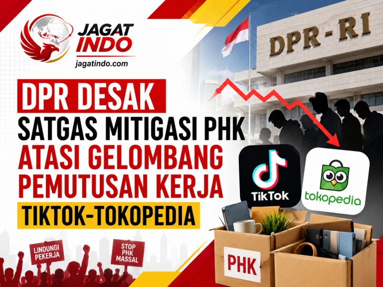 DPR Desak Satgas Mitigasi PHK Atasi Gelombang Pemutusan Kerja TikTok-Tokopedia