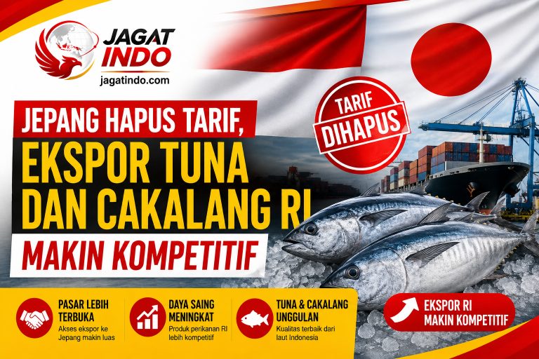 Jepang Hapus Tarif, Ekspor Tuna dan Cakalang RI Makin Kompetitif
