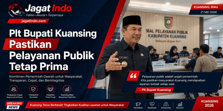 Plt Bupati Kuansing Pastikan Pelayanan Publik Tetap Prima