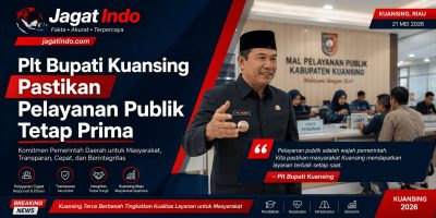 Plt Bupati Kuansing Pastikan Pelayanan Publik Tetap Prima