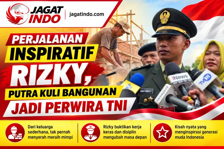 Perjalanan Inspiratif Rizky, Putra Kuli Bangunan Jadi Perwira TNI