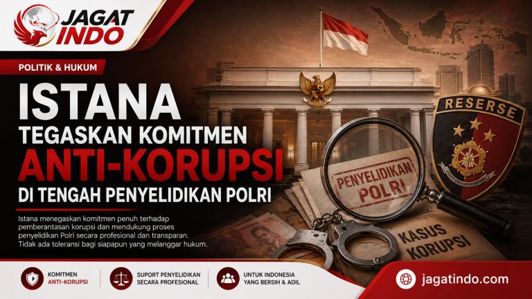 Istana Tegaskan Komitmen Anti-Korupsi di Tengah Penyelidikan Polri