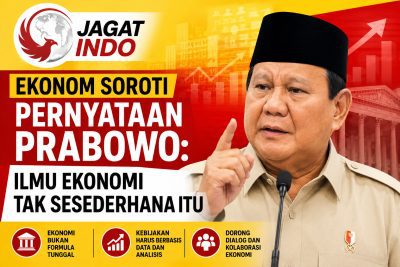 Ekonom Soroti Pernyataan Prabowo: Ilmu Ekonomi Tak Sesederhana Itu
