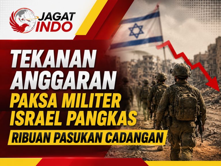 Tekanan Anggaran Paksa Militer Israel Pangkas Ribuan Pasukan Cadangan