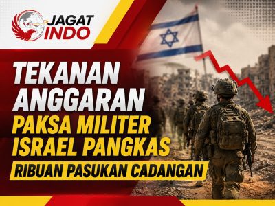 Tekanan Anggaran Paksa Militer Israel Pangkas Ribuan Pasukan Cadangan