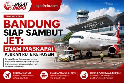 Bandung Siap Sambut Jet: Enam Maskapai Ajukan Rute ke Husein