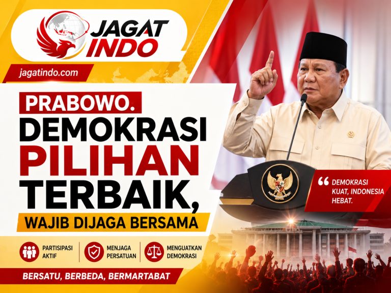 Prabowo: Demokrasi Pilihan Terbaik, Wajib Dijaga Bersama