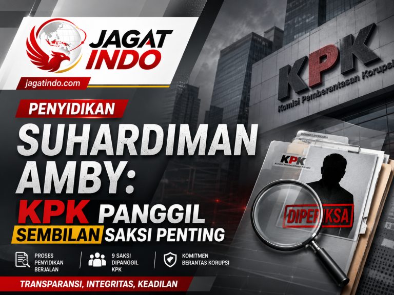 Penyidikan Suhardiman Amby: KPK Panggil Sembilan Saksi Penting