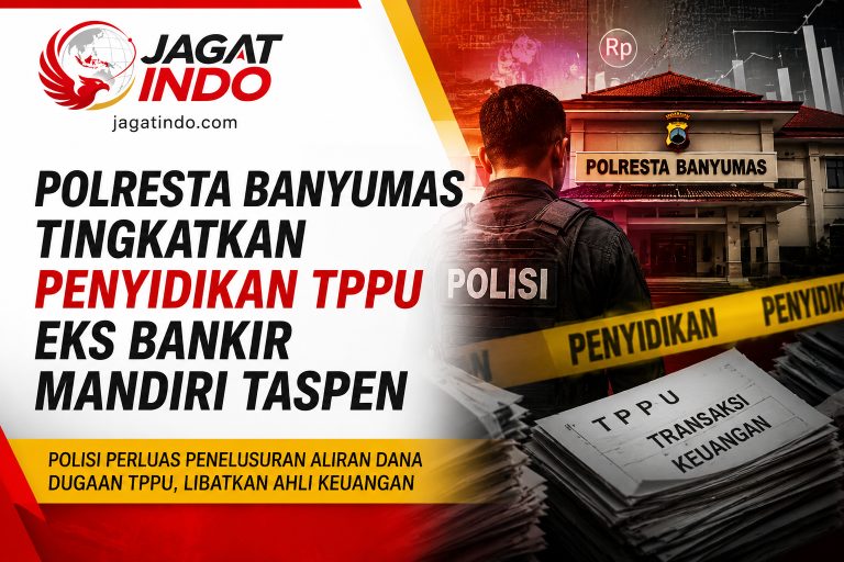 Polresta Banyumas Tingkatkan Penyidikan TPPU Eks Bankir Mandiri Taspen