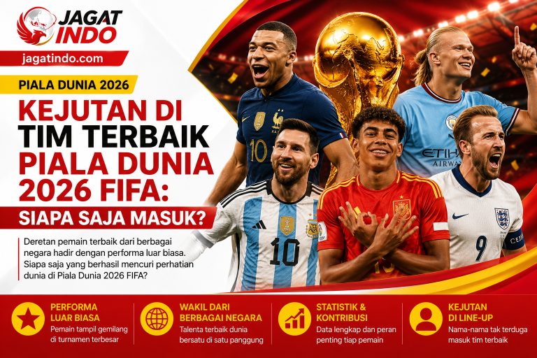 Kejutan di Tim Terbaik Piala Dunia 2026 FIFA: Siapa Saja Masuk?