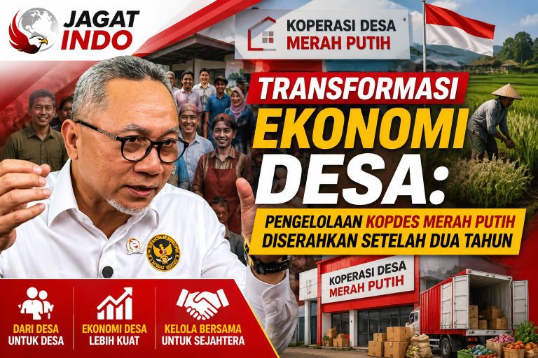 Transformasi Ekonomi Desa: Pengelolaan Kopdes Merah Putih Diserahkan Setelah Dua Tahun