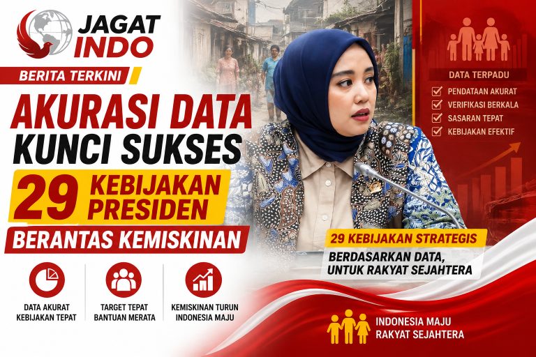 Akurasi Data Kunci Sukses 29 Kebijakan Presiden Berantas Kemiskinan