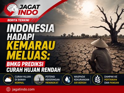Indonesia Hadapi Kemarau Meluas: BMKG Prediksi Curah Hujan Rendah
