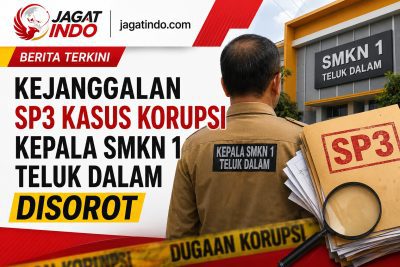 Kejanggalan SP3 Kasus Korupsi Kepala SMKN 1 Teluk Dalam Disorot