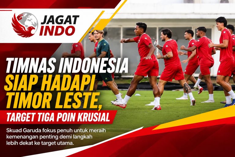 Timnas Indonesia Siap Hadapi Timor Leste, Target Tiga Poin Krusial