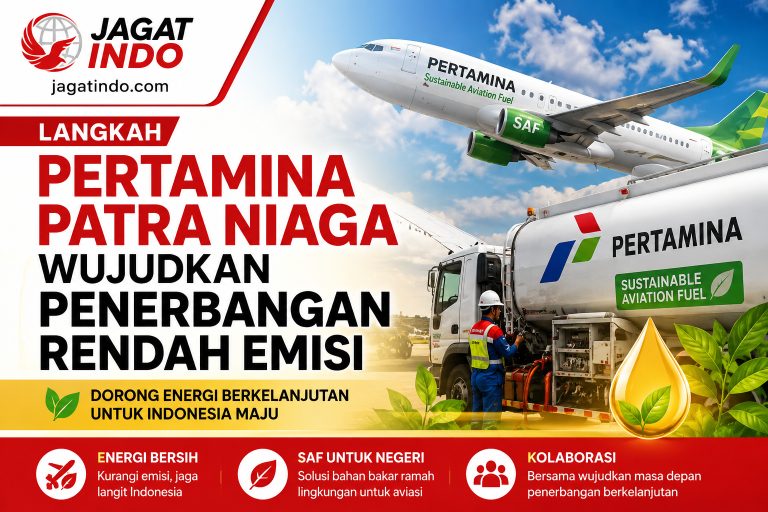 Langkah Pertamina Patra Niaga Wujudkan Penerbangan Rendah Emisi