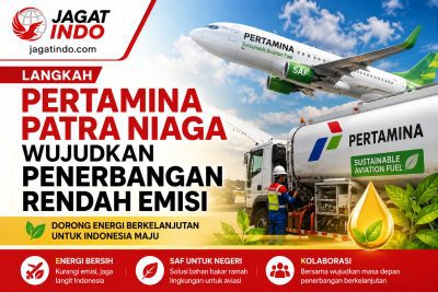 Langkah Pertamina Patra Niaga Wujudkan Penerbangan Rendah Emisi