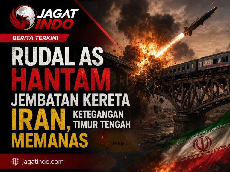 Rudal AS Hantam Jembatan Kereta Iran, Ketegangan Timur Tengah Memanas