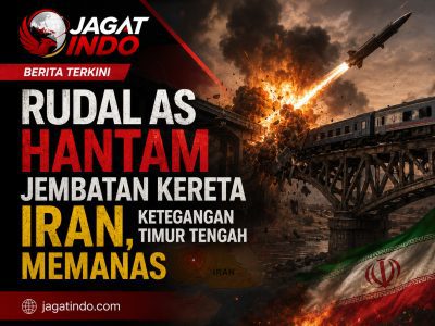 Rudal AS Hantam Jembatan Kereta Iran, Ketegangan Timur Tengah Memanas