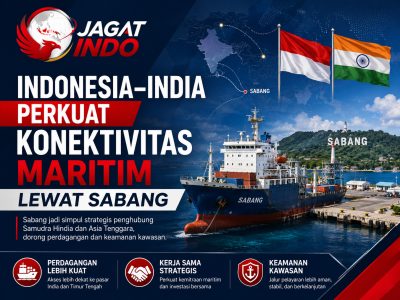 Indonesia-India Perkuat Konektivitas Maritim Lewat Sabang