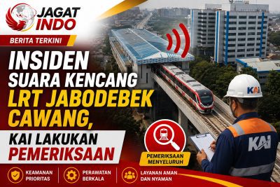 Insiden Suara Kencang LRT Jabodebek Cawang, KAI Lakukan Pemeriksaan
