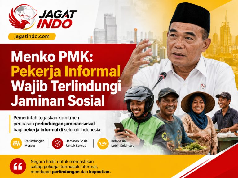 Menko PMK: Pekerja Informal Wajib Terlindungi Jaminan Sosial