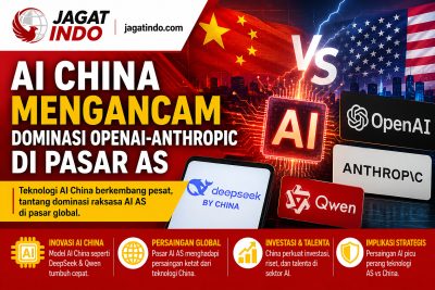 AI China Mengancam Dominasi OpenAI-Anthropic di Pasar AS