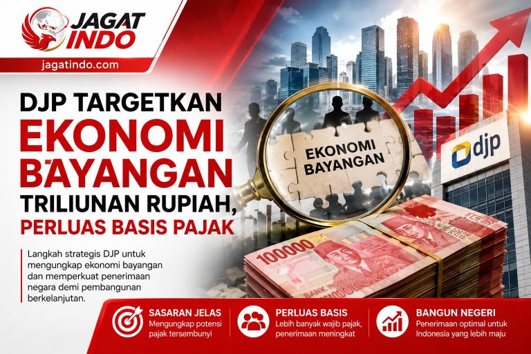 DJP Targetkan Ekonomi Bayangan Triliunan Rupiah, Perluas Basis Pajak