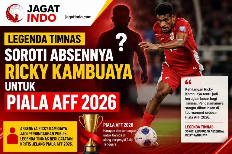 Legenda Timnas Soroti Absennya Ricky Kambuaya untuk Piala AFF 2026
