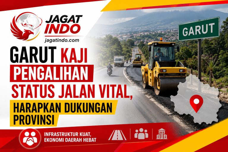 Garut Kaji Pengalihan Status Jalan Vital, Harapkan Dukungan Provinsi