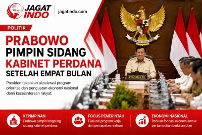 Prabowo Pimpin Sidang Kabinet Perdana Setelah Empat Bulan
