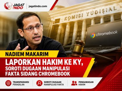 Nadiem Makarim Laporkan Hakim ke KY, Soroti Dugaan Manipulasi Fakta Sidang Chromebook