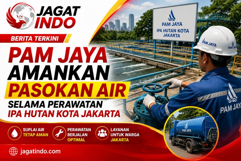 PAM Jaya Amankan Pasokan Air Selama Perawatan IPA Hutan Kota Jakarta