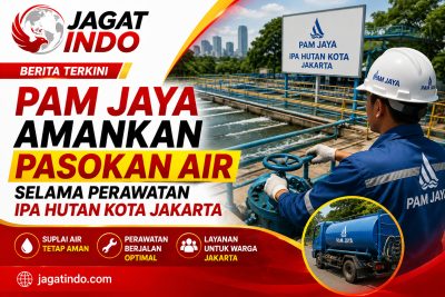 PAM Jaya Amankan Pasokan Air Selama Perawatan IPA Hutan Kota Jakarta