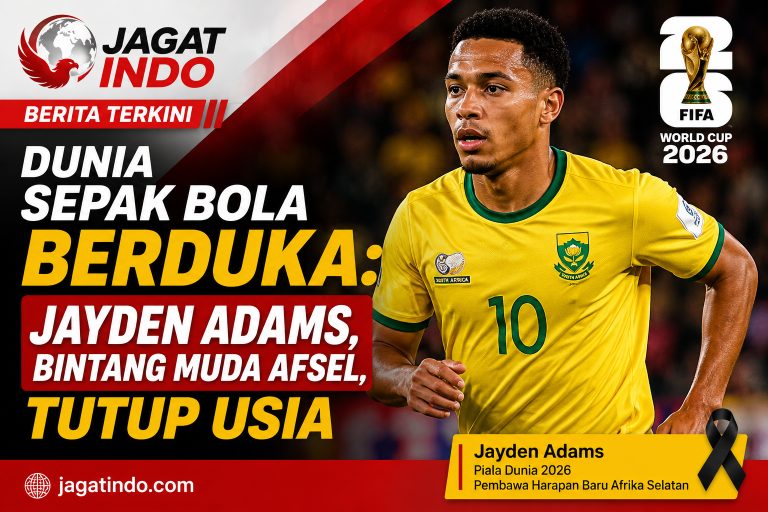Dunia Sepak Bola Berduka: Jayden Adams, Bintang Muda Afsel, Tutup Usia