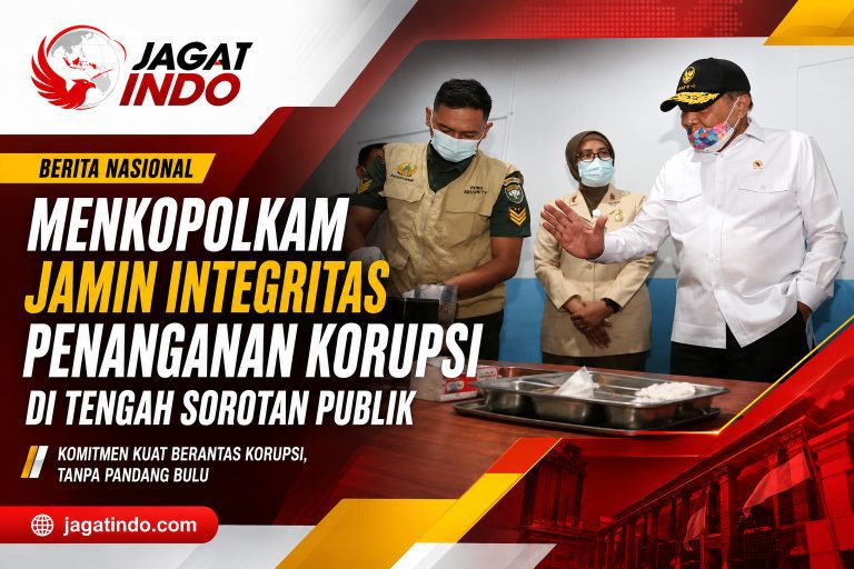 Menkopolkam Jamin Integritas Penanganan Korupsi di Tengah Sorotan Publik
