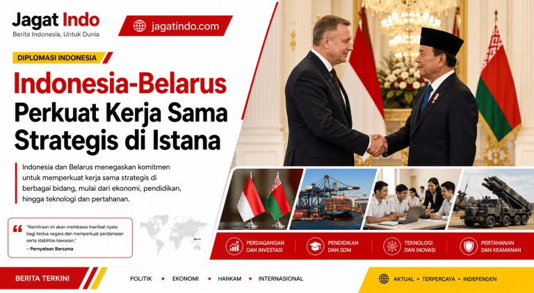 Indonesia-Belarus Perkuat Kerja Sama Strategis di Istana