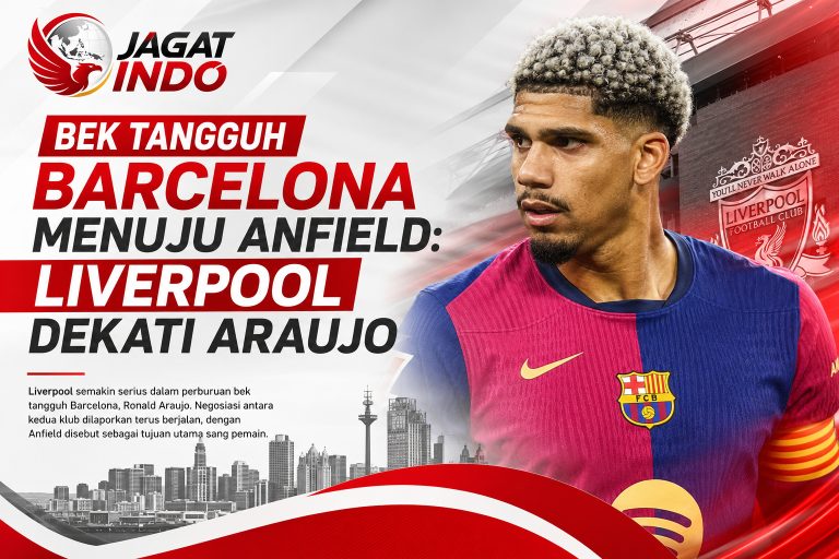Bek Tangguh Barcelona Menuju Anfield: Liverpool Dekati Araujo