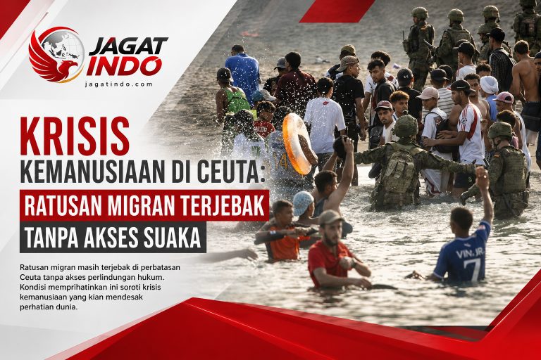 Krisis Kemanusiaan di Ceuta: Ratusan Migran Terjebak Tanpa Akses Suaka