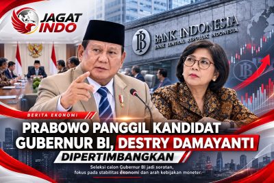 Prabowo Panggil Kandidat Gubernur BI, Destry Damayanti Dipertimbangkan