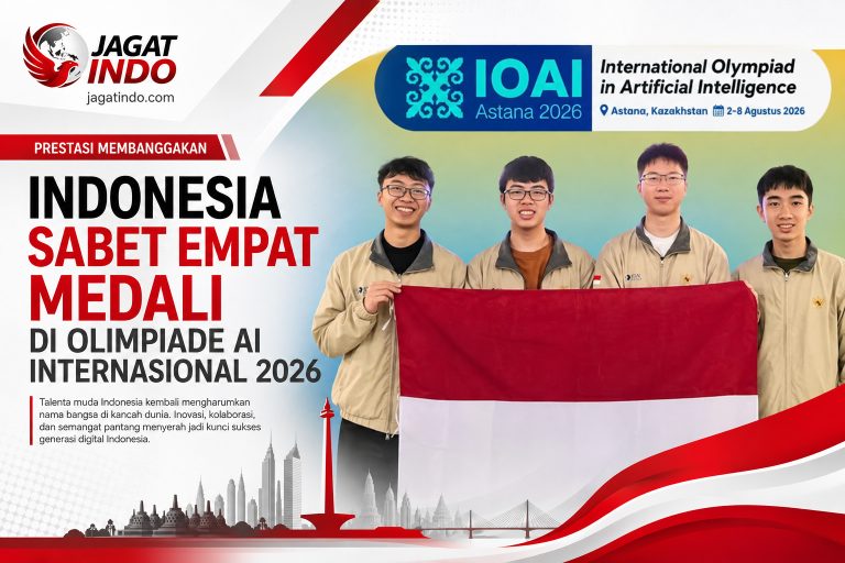 Indonesia Sabet Empat Medali di Olimpiade AI Internasional 2026