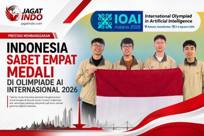 Indonesia Sabet Empat Medali di Olimpiade AI Internasional 2026