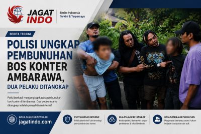 Polisi Ungkap Pembunuhan Bos Konter Ambarawa, Dua Pelaku Ditangkap