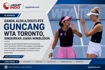 Ganda Aldila/Routliffe Guncang WTA Toronto, Singkirkan Juara Wimbledon