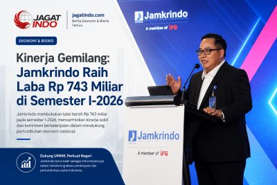 Kinerja Gemilang: Jamkrindo Raih Laba Rp 743 Miliar di Semester I-2026