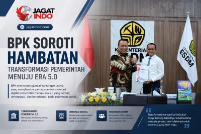 BPK Soroti Hambatan Transformasi Pemerintah Menuju Era 5.0