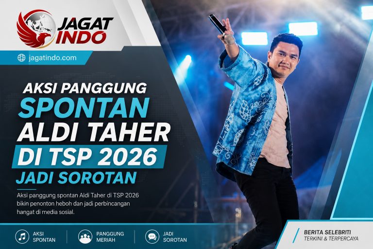 Aksi Panggung Spontan Aldi Taher di TSP 2026 Jadi Sorotan