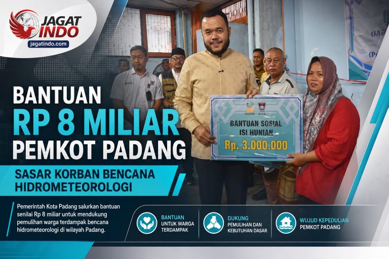 Bantuan Rp 8 Miliar Pemkot Padang Sasar Korban Bencana Hidrometeorologi