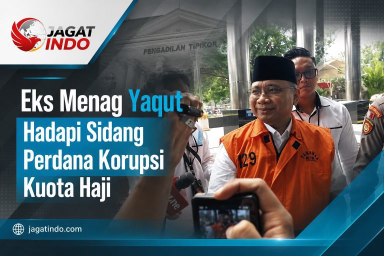 Eks Menag Yaqut Hadapi Sidang Perdana Korupsi Kuota Haji
