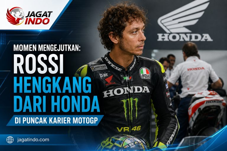 Momen Mengejutkan: Rossi Hengkang dari Honda di Puncak Karier MotoGP